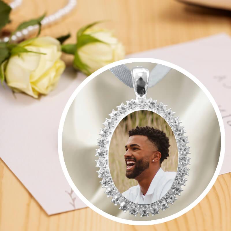 The New Bridal Bouquet Rhinestone Memory Charm