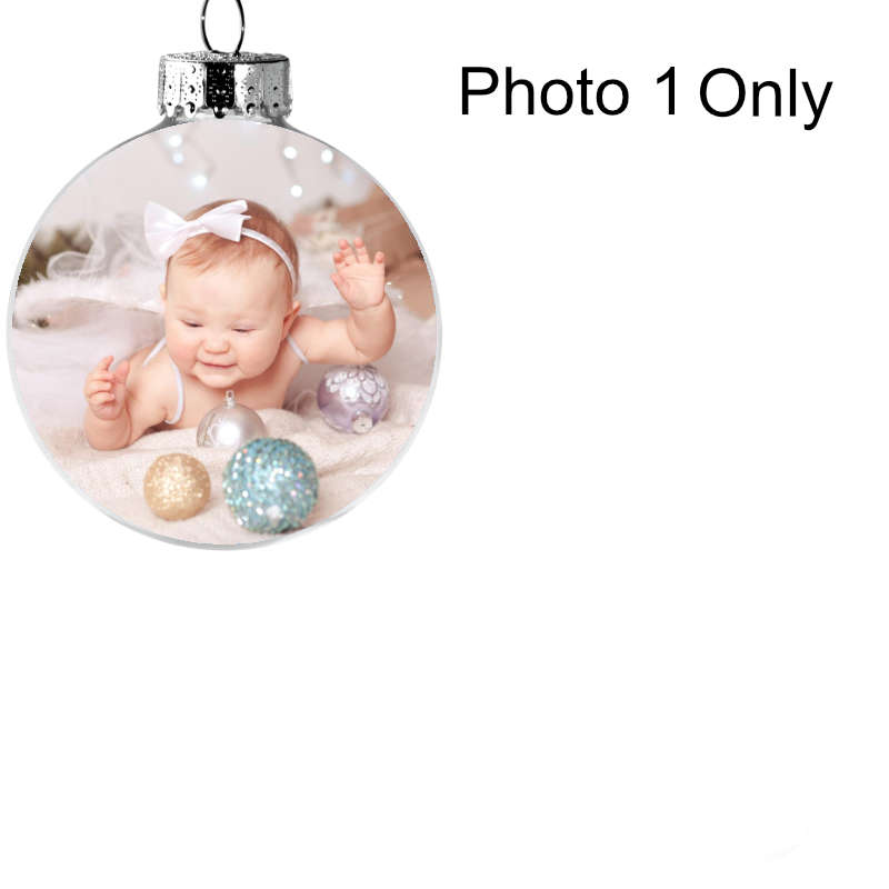 Photo Christmas Bauble