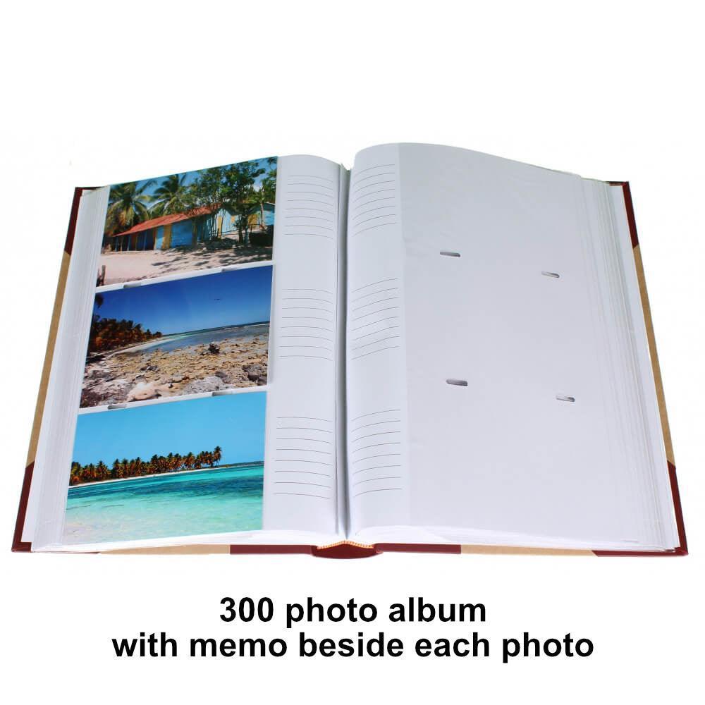 Photo album with sleeves