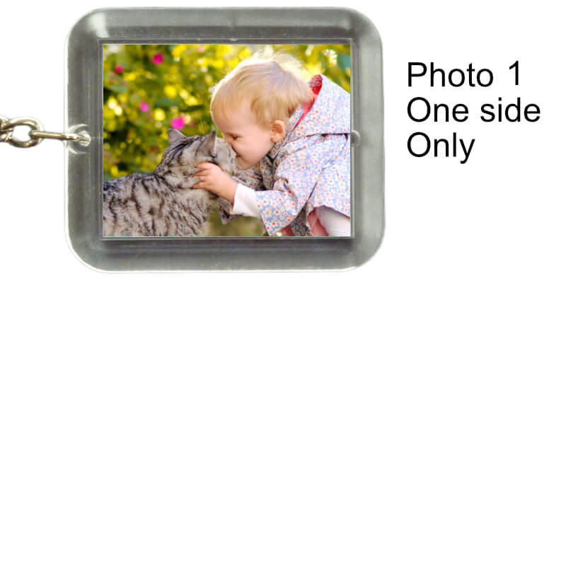 personalsied keyring with photo