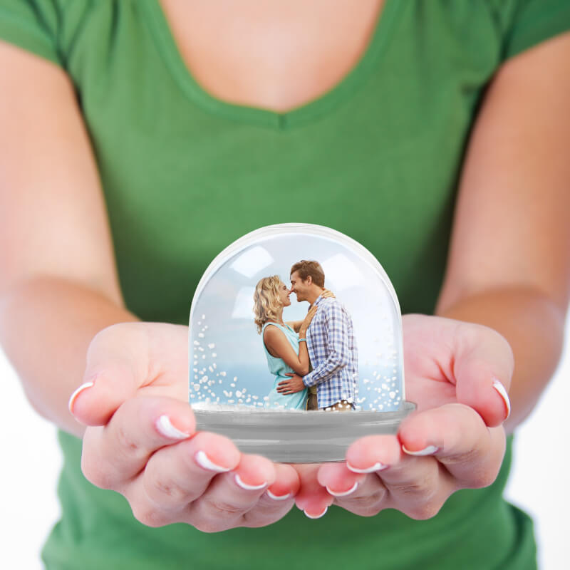 custom snow globe