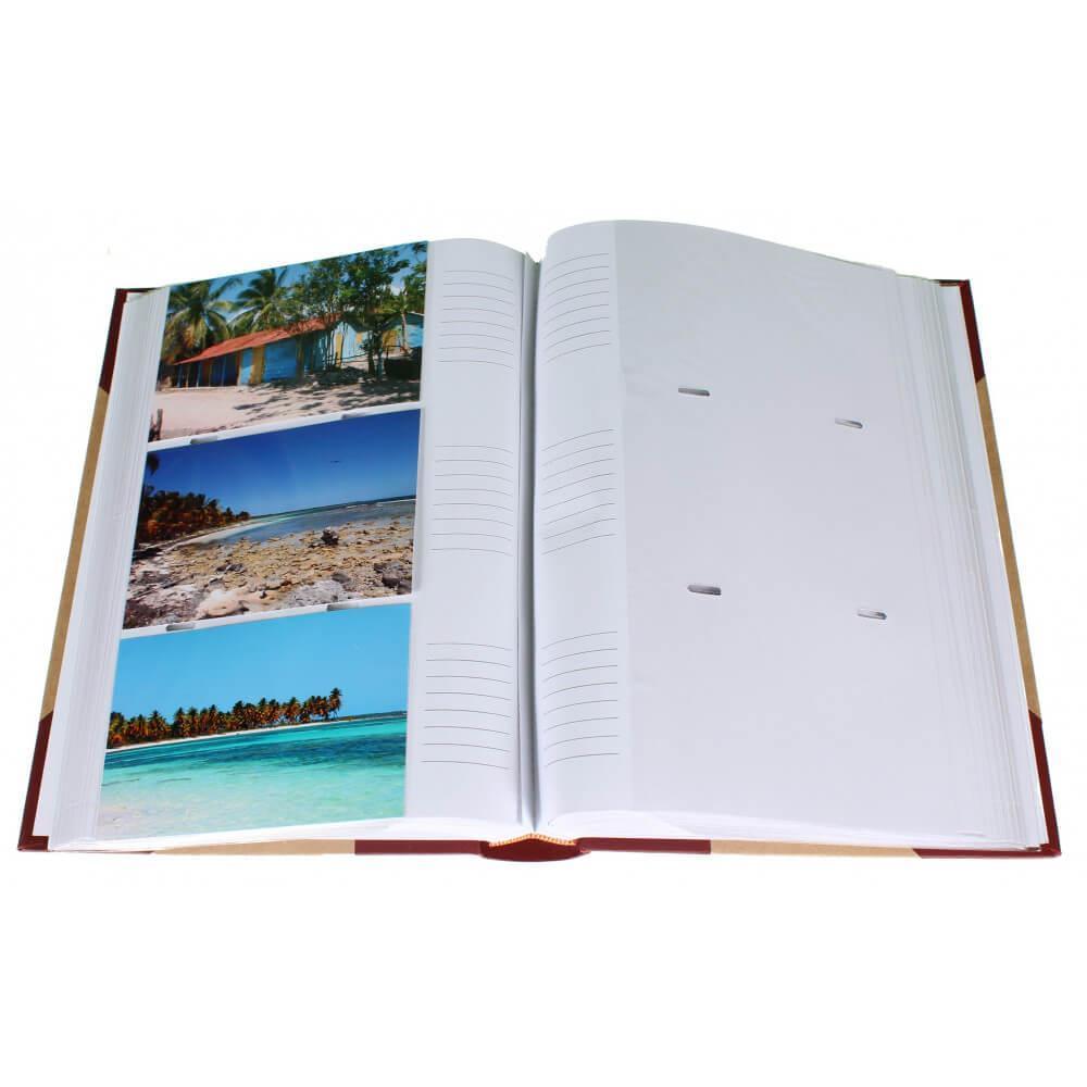 Photo album with sleeves