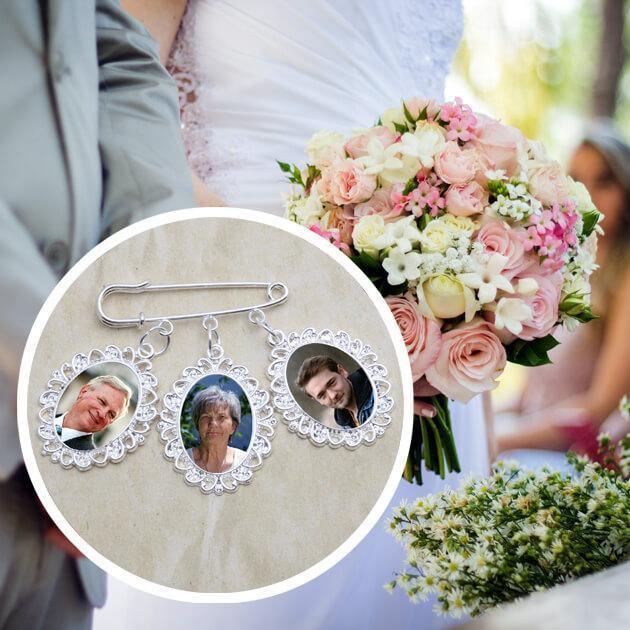 bouquet remembrance charms