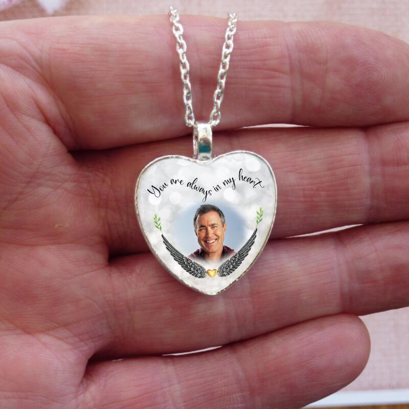 custom made photo necklace