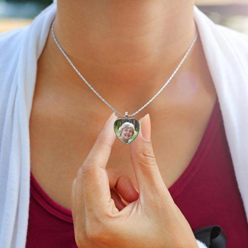 photo locket necklace