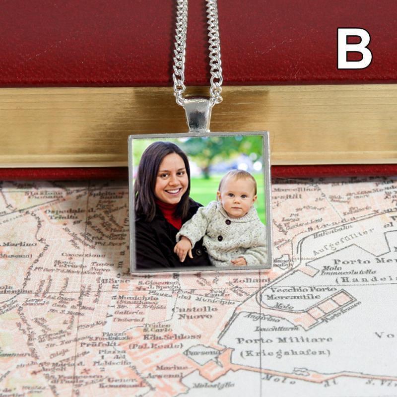 necklace with picture inside