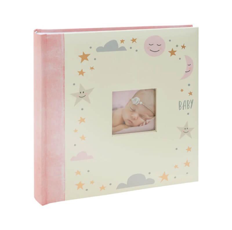 baby girl photo album for 200 photos